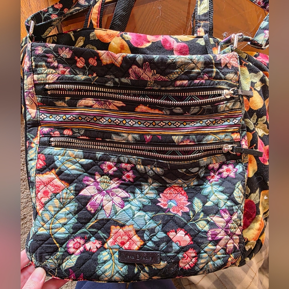 Vera Bradley Multicolor Floral Quilted Crossbody Bag
